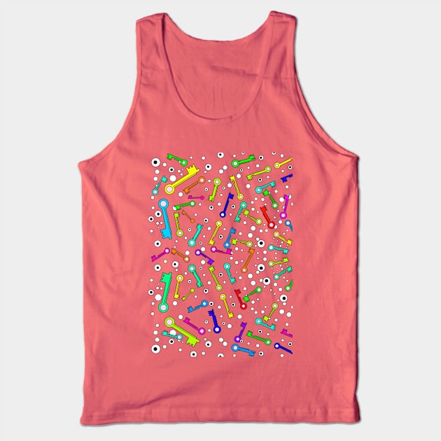 Lost Keys Tank Top by albertocarlosmontana